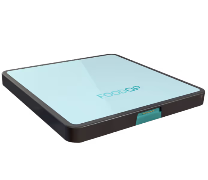 Place FoodOp scales under your bins